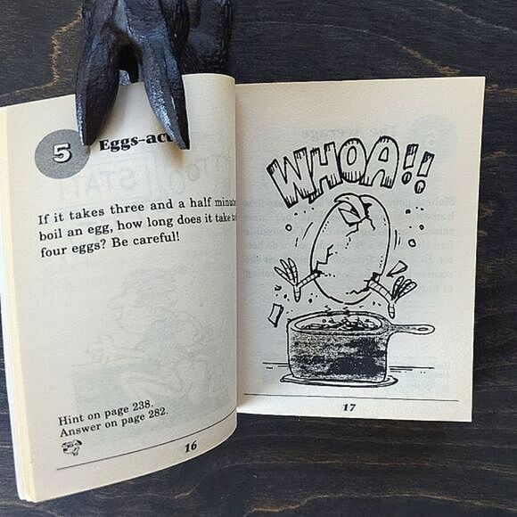 Vtg Kid's Book | Little Big Book of Math Puzzles - Picture 9 of 16